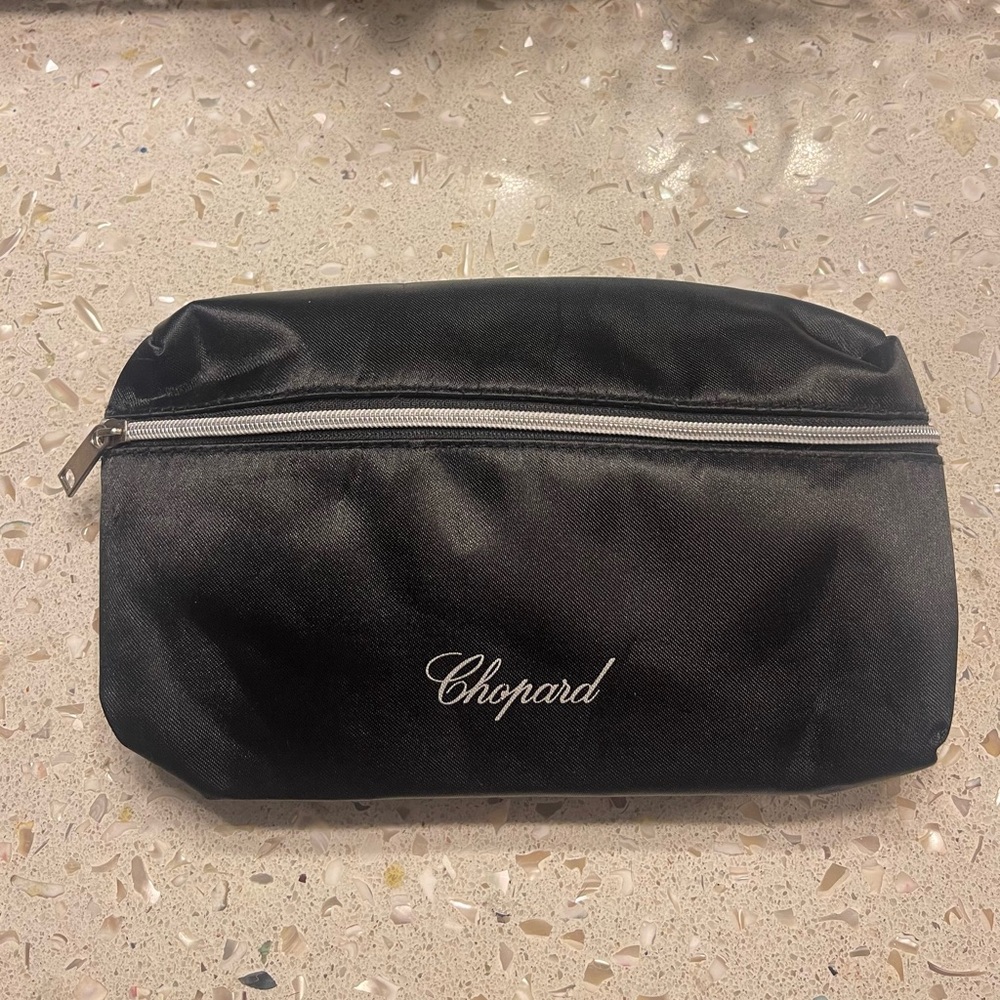 Chopard Toiletries Bag Black New